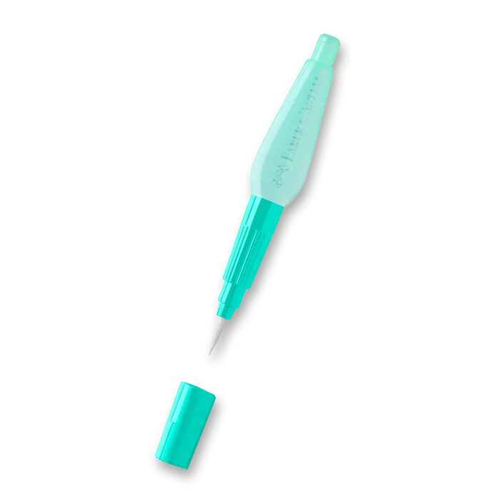 Główne zdjęcie produktu Štěteček se zásobníkem na vodu Faber-Castell Tropical - tyrkysový