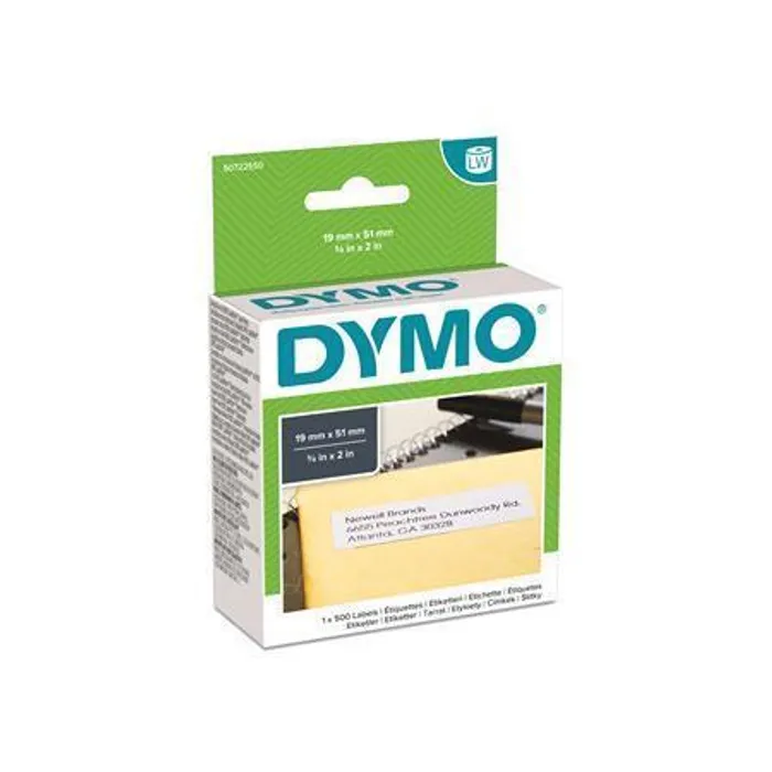 Główne zdjęcie produktu Štítky pro LW štítkovač, 19x51 mm, 1 000 ks, DYMO