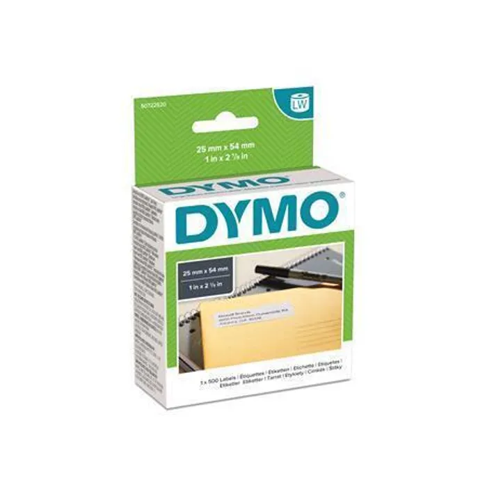 Główne zdjęcie produktu Štítky pro LW štítkovač, 54x25 mm, 500 ks, DYMO