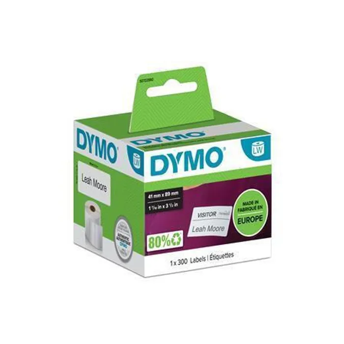 Główne zdjęcie produktu Štítky pro LW štítkovač, 84x41 mm, 300 ks, DYMO