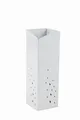 Stojak na parasole Pure Line, biały, metal, ALBA