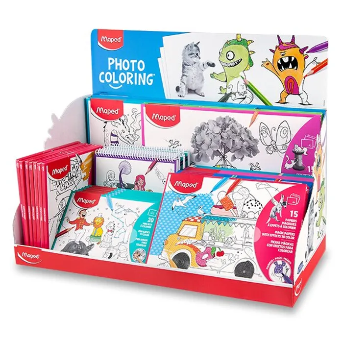 Główne zdjęcie produktu Stojánek Maped Coloring 36 ks