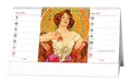 Kalendarz biurkowy dwutygodniowy - Alfons Mucha 2027