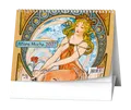 Kalendarz biurkowy - Alfons Mucha 2027