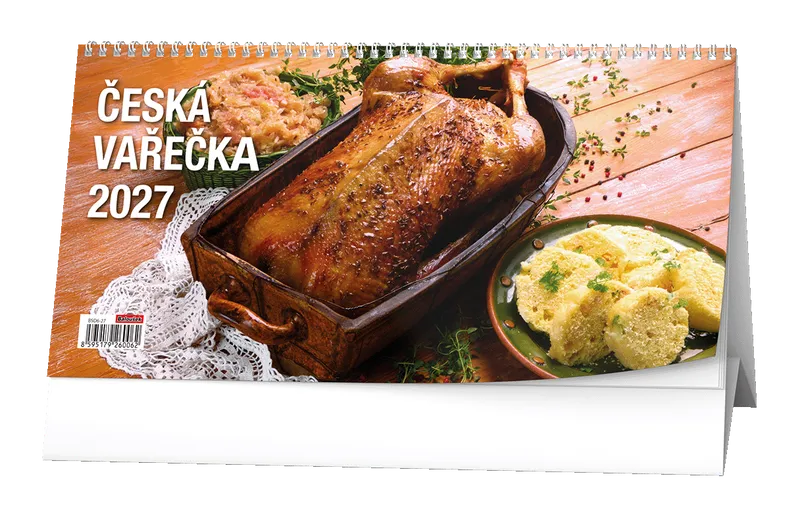 Główne zdjęcie produktu Stolní kalendář - Česká vařečka