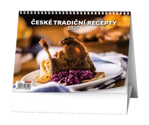 Kalendarz ścienny - Tradycyjne czeskie przepisy