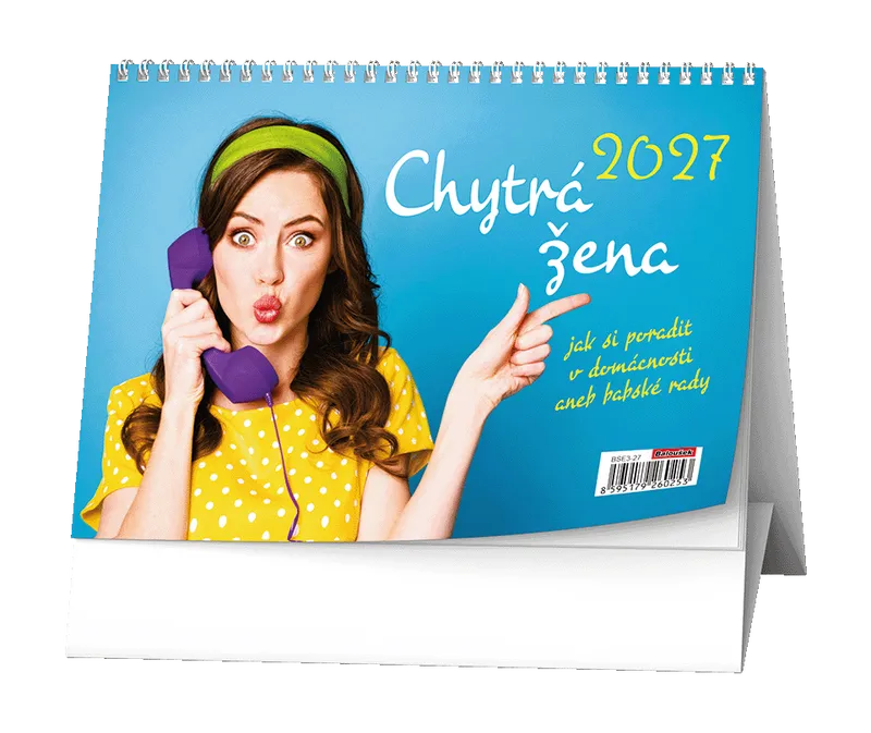 Główne zdjęcie produktu Stolní kalendář - Chytrá žena