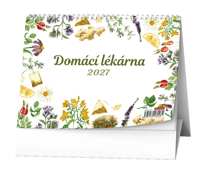 Główne zdjęcie produktu Stolní kalendář - Domácí lékárna