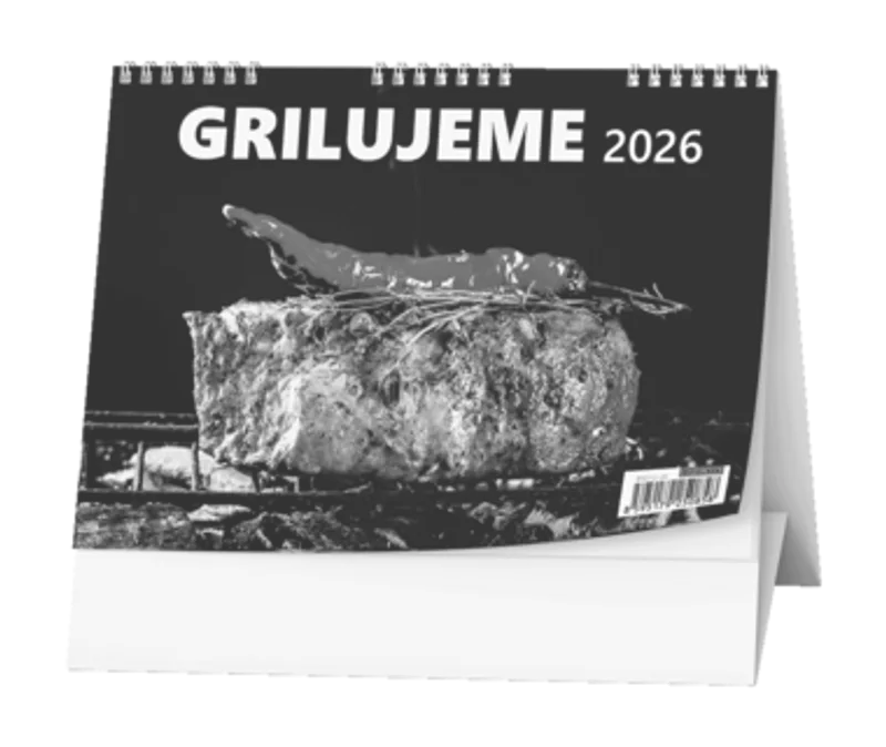 Główne zdjęcie produktu Stolní kalendář - Grilujeme