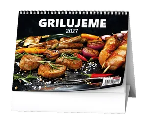 Kalendarz biurkowy - Grillujemy