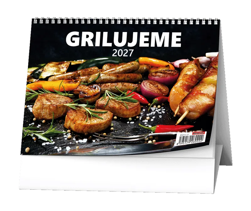 Główne zdjęcie produktu Stolní kalendář - Grilujeme