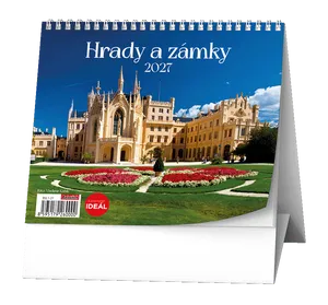 Kalendarz biurkowy - IDEÁL - Zamki i pałace