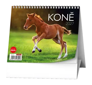 Kalendarz biurkowy - IDEÁL - Konie