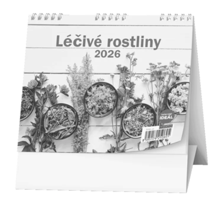 Główne zdjęcie produktu Stolní kalendář - IDEÁL - Léčivé rostliny