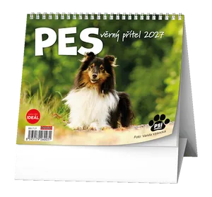 Kalendarz biurkowy - IDEÁL - Pies - wierny przyjaciel /z imionami psów/