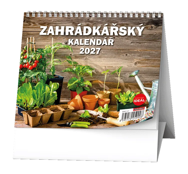 Główne zdjęcie produktu Stolní kalendář - IDEÁL - Zahrádkářský kalendář