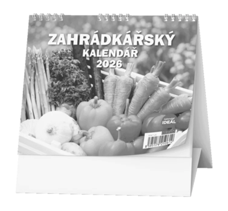 Główne zdjęcie produktu Stolní kalendář - IDEÁL - Zahrádkářský kalendář