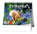 Kalendarz biurkowy - IDEÁL - Zwierzątka całego świata