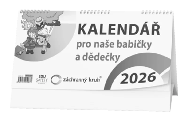Główne zdjęcie produktu Stolní kalendář - Kalendář pro naše babičky a dědečky