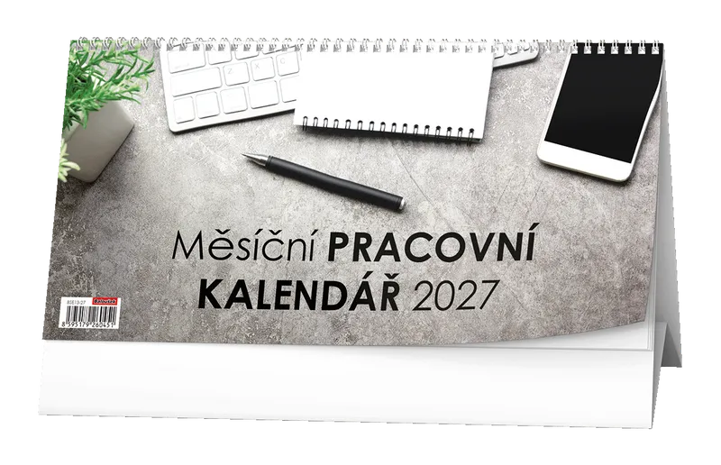 Główne zdjęcie produktu Stolní kalendář - Měsíční pracovní kalendář