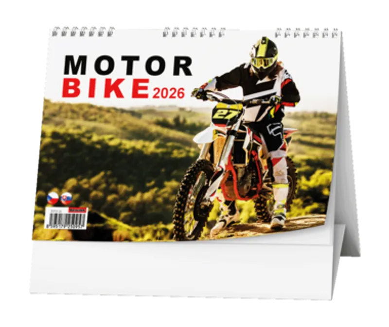 Główne zdjęcie produktu Stolní kalendář - Motorbike