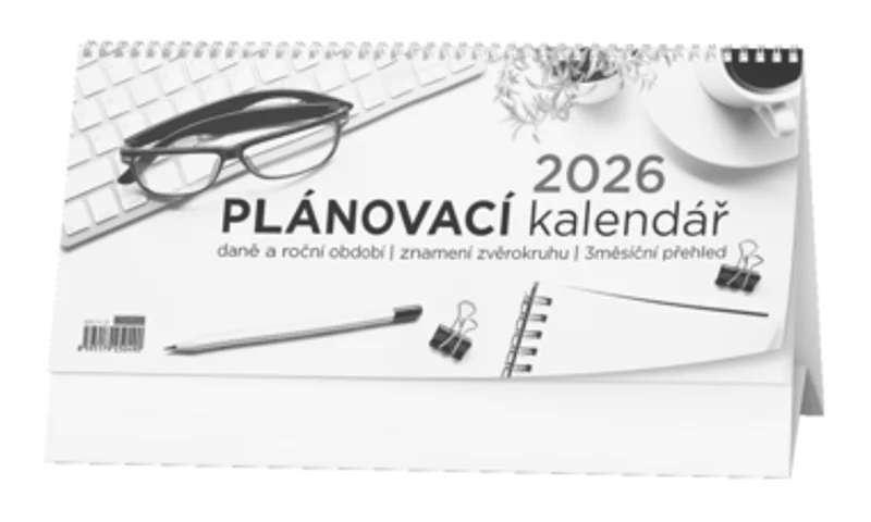 Główne zdjęcie produktu Stolní kalendář - Plánovací daňový kalendář 2026
