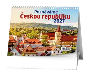 Kalendarz biurkowy - Poznajemy Czechy
