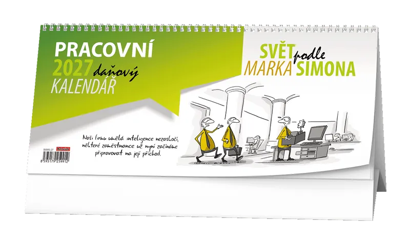 Główne zdjęcie produktu Stolní kalendář - Pracovní daňový kalendář - Svět podle Marka Simona