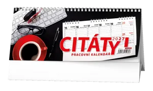 Kalendarz biurkowy - Kalendarz pracy CITATY I