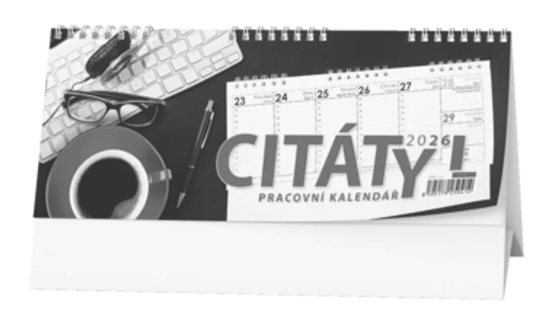 Główne zdjęcie produktu Stolní kalendář - Pracovní kalendář CITÁTY I