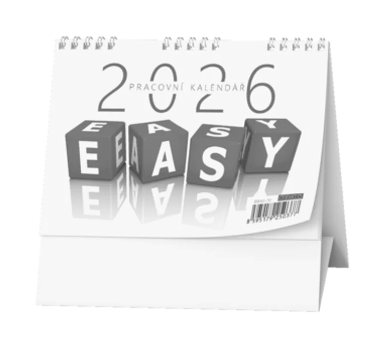 Główne zdjęcie produktu Stolní kalendář - Pracovní kalendář EASY