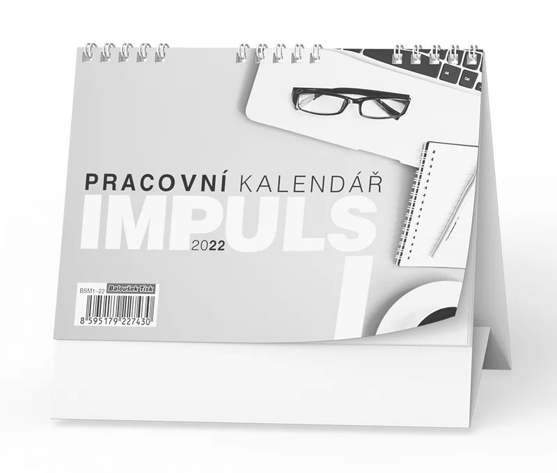 Główne zdjęcie produktu Stolní kalendář - Pracovní kalendář IMPULS I