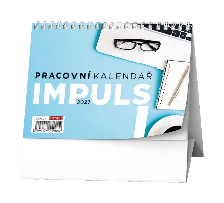 Główne zdjęcie produktu Stolní kalendář - Pracovní kalendář IMPULS I