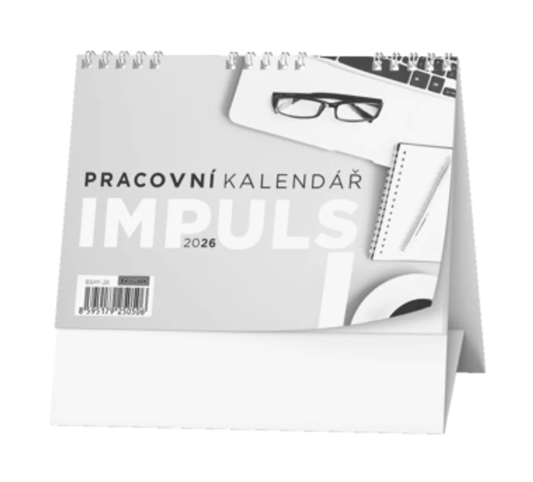 Główne zdjęcie produktu Stolní kalendář - Pracovní kalendář IMPULS I