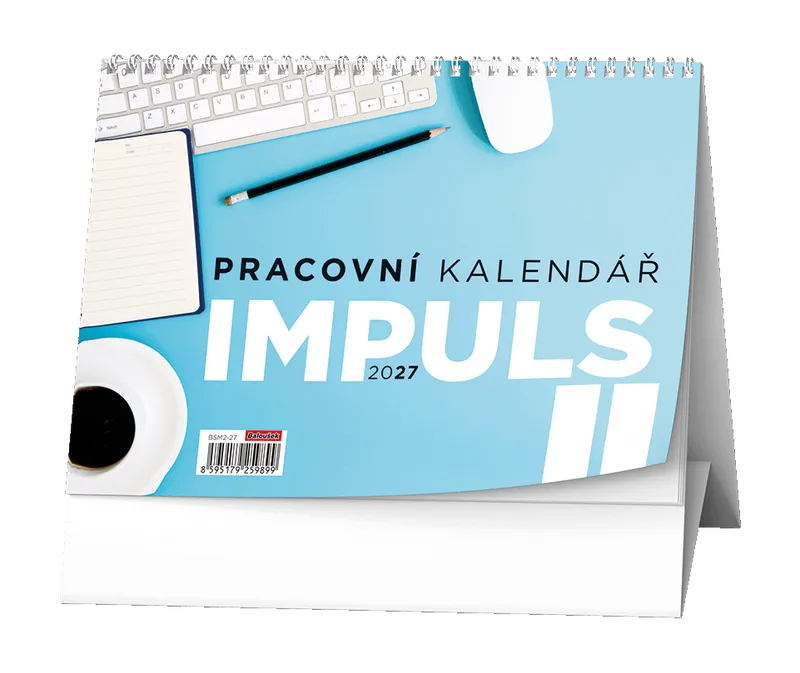 Główne zdjęcie produktu Stolní kalendář - Pracovní kalendář IMPULS II
