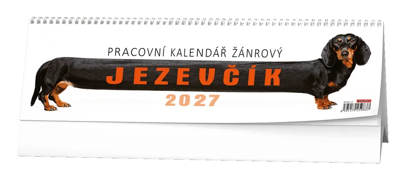 Główne zdjęcie produktu Stolní kalendář - Pracovní kalendář žánrový - Jezevčík