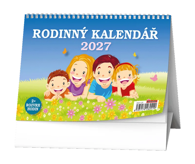 Główne zdjęcie produktu Stolní kalendář - Rodinný kalendář