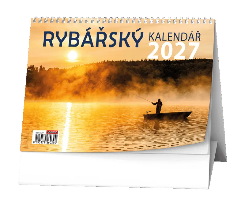 Główne zdjęcie produktu Stolní kalendář - Rybářský kalendář