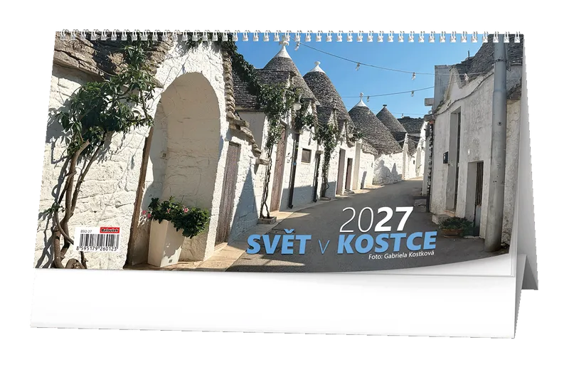Główne zdjęcie produktu Stolní kalendář - Svět v kostce