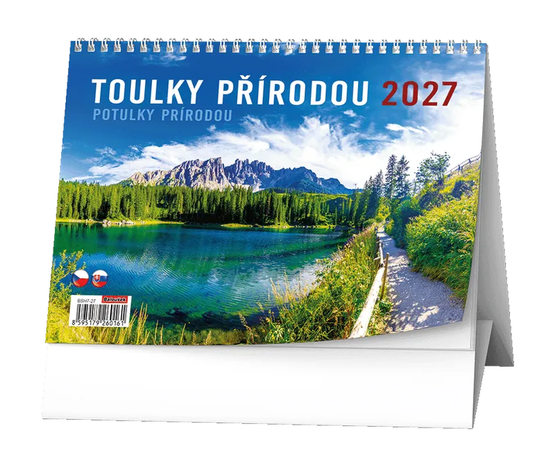 Główne zdjęcie produktu Stolní kalendář - Toulky přírodou