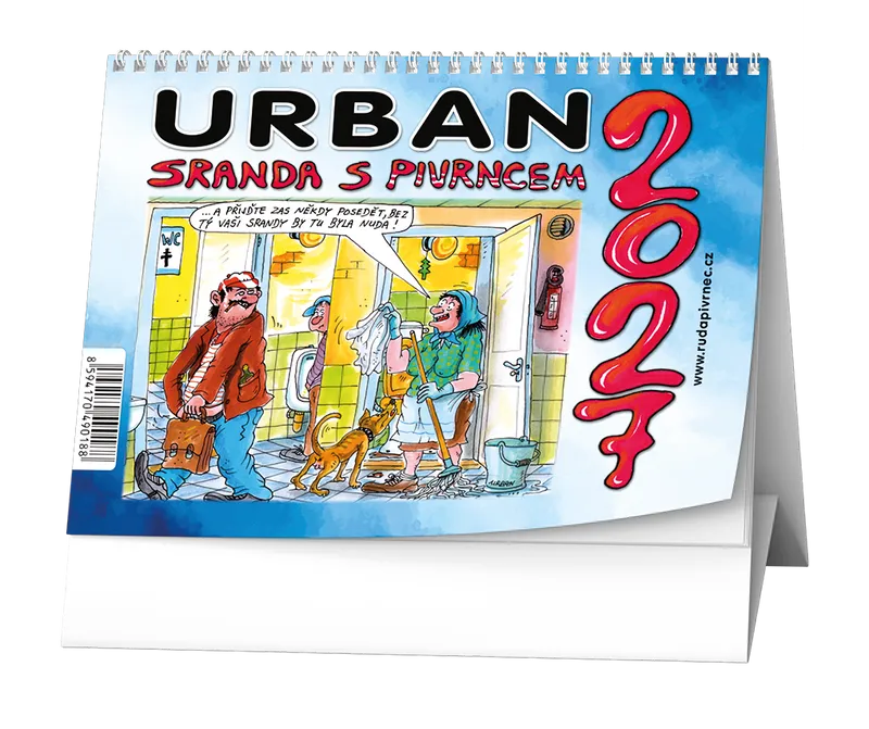 Główne zdjęcie produktu Stolní kalendář Urban - Sranda s Pivrncem