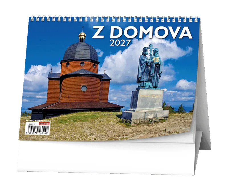 Główne zdjęcie produktu Stolní kalendář - Z domova