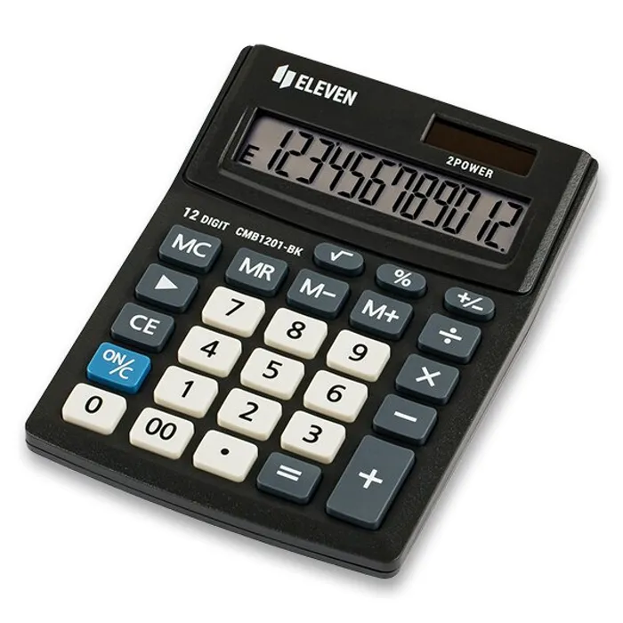 Główne zdjęcie produktu Stolní kalkulátor Eleven CMB 1201-BK