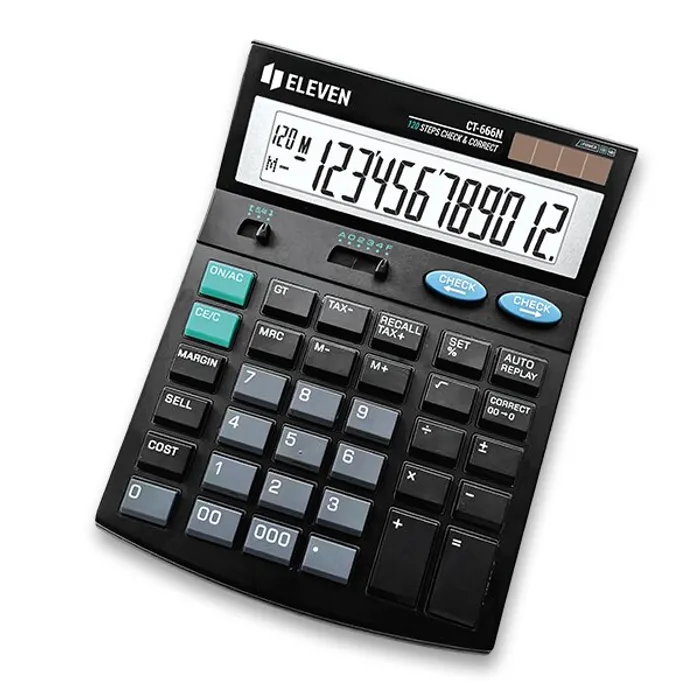 Główne zdjęcie produktu Stolní kalkulátor Eleven CT-666N