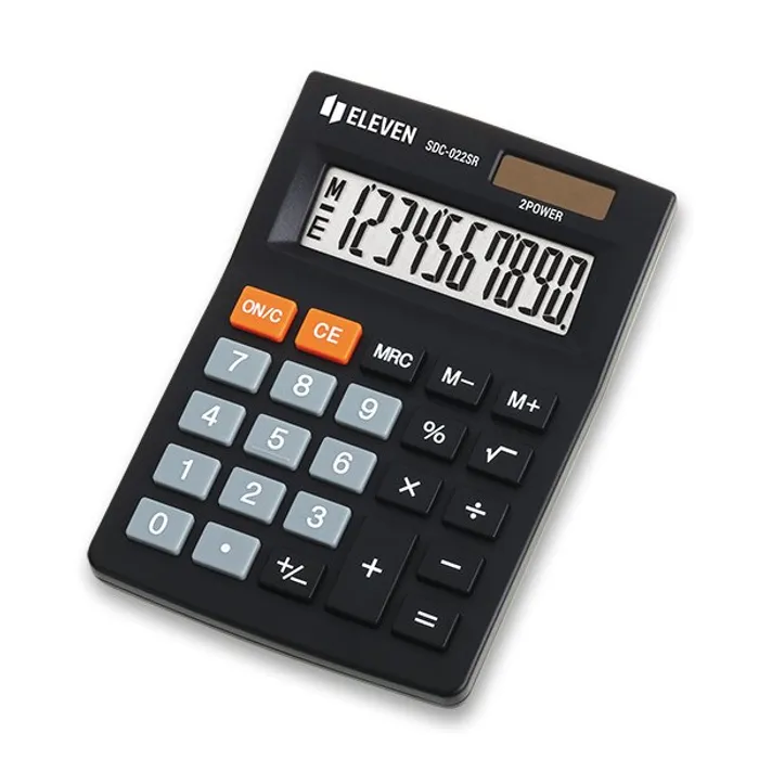 Główne zdjęcie produktu Stolní kalkulátor Eleven SDC-022SR
