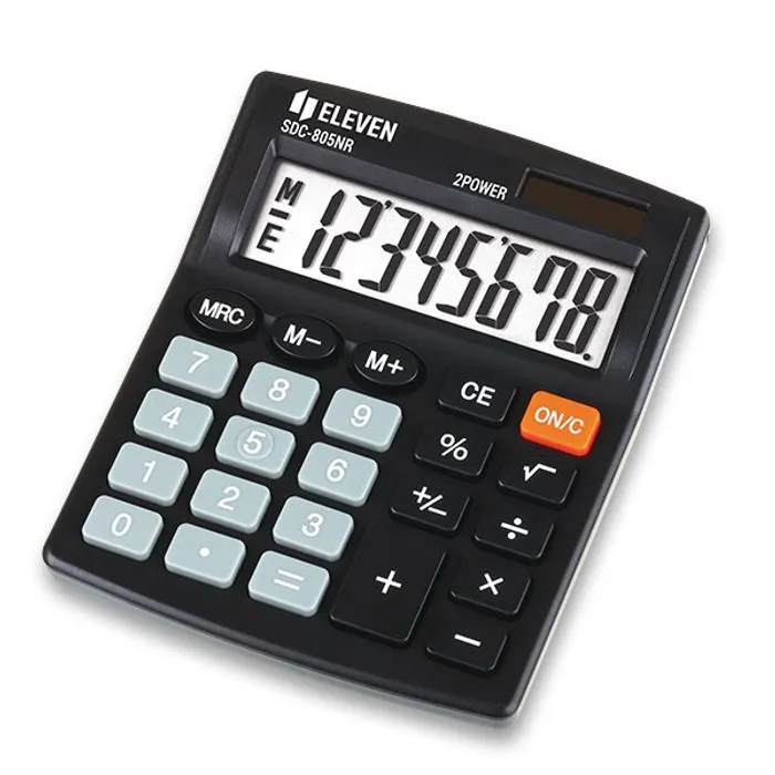 Główne zdjęcie produktu Stolní kalkulátor Eleven SDC-805NR