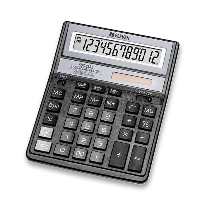 Główne zdjęcie produktu Stolní kalkulátor Eleven SDC-888X