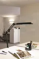 Lampa stołowa "Atlantic", czarna, LED, wpuszczana, MAUL