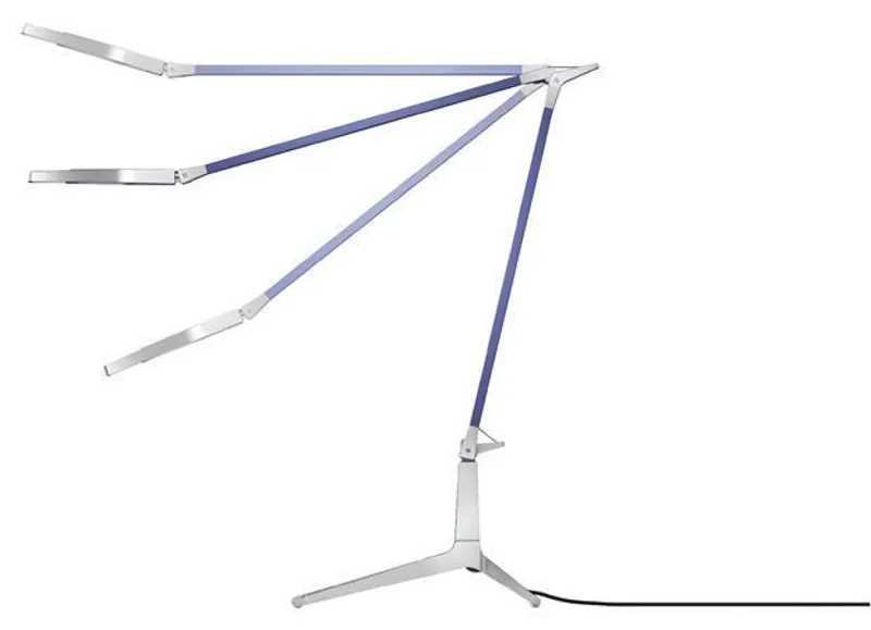 Główne zdjęcie produktu Stolní lampa,  LED, LEITZ "Style Smart", titanově modrá