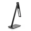 Lampa stołowa LED z ładowaniem bezprzewodowym, ściemniana, czarna, 5V/9V, micro USB, wyjście USB